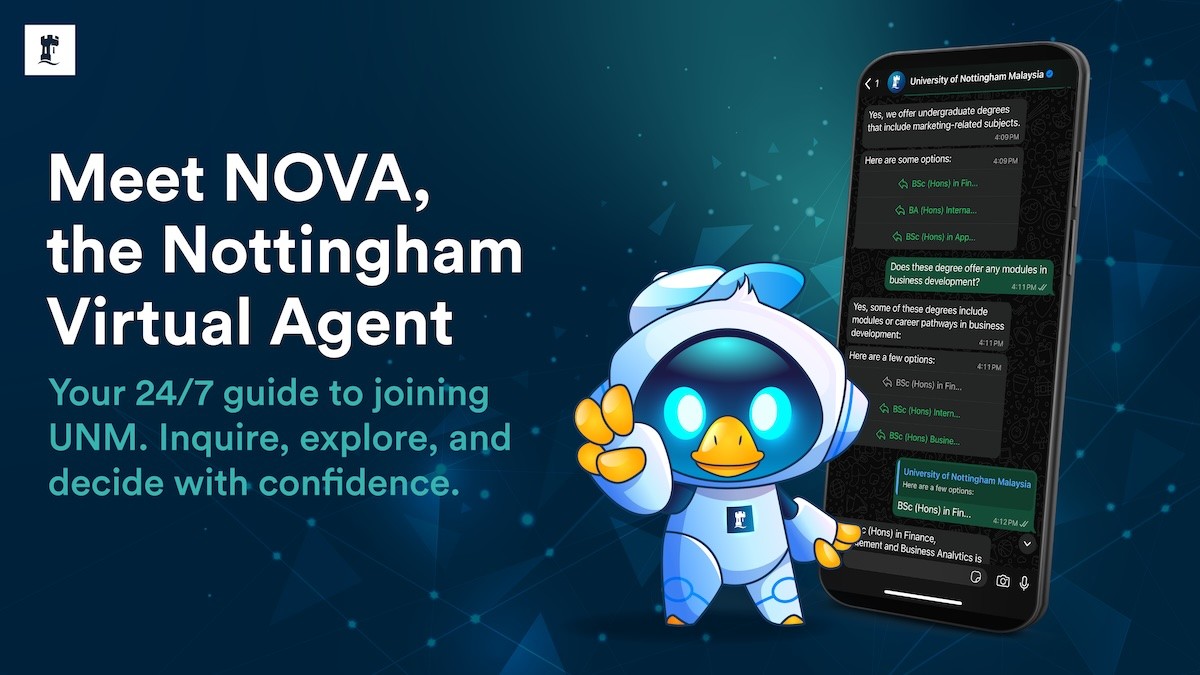 University of Nottingham Malaysia rolls out AI agent for student recruitment